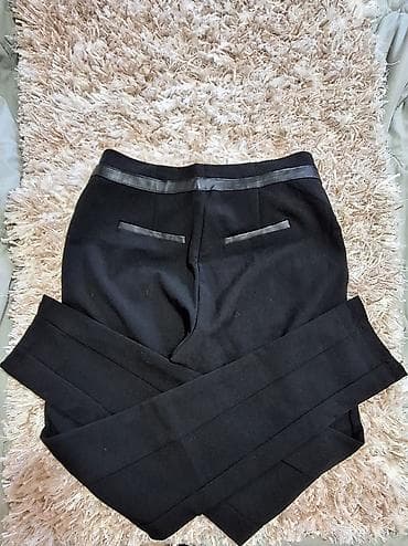 samotne pantalone: S (EU 36), Normalan struk, Ravne nogavice — 4