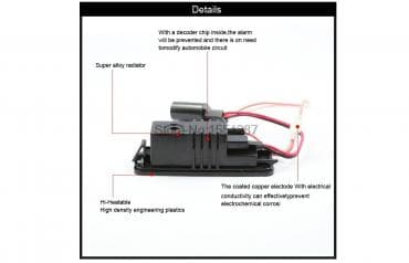Vozila: LED Svetlo za tablice - SEAT Led svetlo za tablice - SEAT - set od 2 — 2