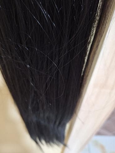 medicinske perike cena: Ekstenzija rep – duga, ravna, crna (1b) - Tip: ekstenzija za kosu u — 9