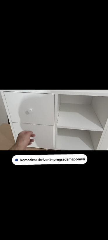 namestaj marko gruza: Komoda sa skrivenim pregradama Se izradjuje u Univera debljine 18mm — 3