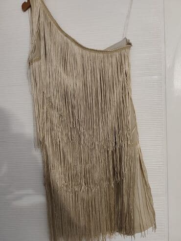 haljine za plažu c a: M (EU 38), color - Beige, Cocktail, With the straps — 4