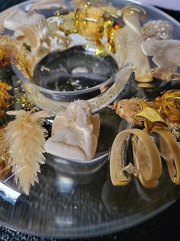 ručno ogledalo: Nemacki vintaz svecnjak rucni rad. Svecnjak je perfektan,sve na njemu — 5