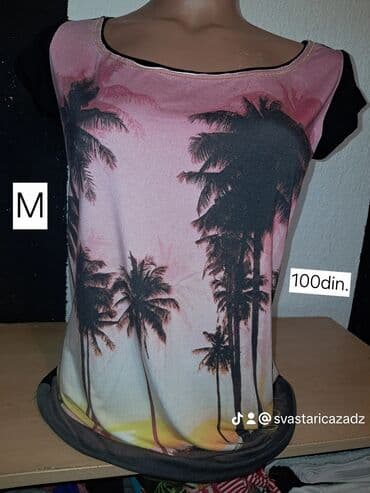 Women's Clothing: Ženske majice – više modela - Model 1 (S): bela gornja zona, ispod — 6