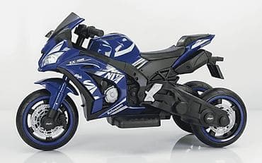 dečiji motor na akumulator: Motor NINJA 2.0 Plavi – Veliki dečiji motor na akumulator na 3 točka — 2