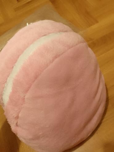 Stilski dekor: Plišani jastučić Oriflame – roze - Mekan, plišani jastučić u obliku — 4