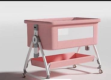 ograda za bebe: I. 12. Krevetac za bebe 3u1 Krevetac sa tockovima, dusekom i mrezom — 6