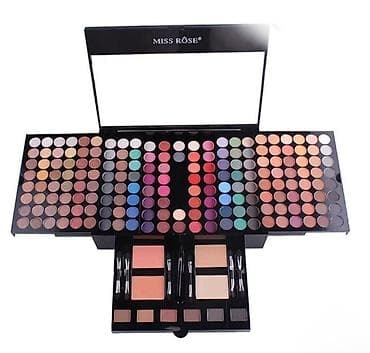 set za izlivanje noktiju: MISS ROSE Blockbuster Makeup Palette – kompletna profesionalna šminka — 4