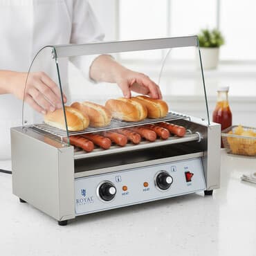 sporet elektricni polovan: Hot Dog Roller – Električni roštilj za hot doge NOVO 🌭 Broj grejnih — 1