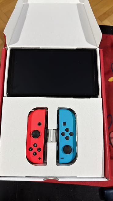 Ostale igre i konzole: Prodajem kompletni Nintendo Switch OLED kupljen u Gigatronu, sa svim — 3