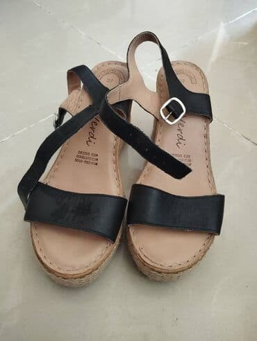 ženske espadrile sa platformom: Sandals, 37 — 4
