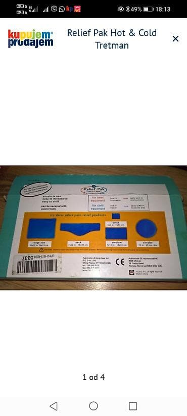 zara torba za laptop: Relief Pak Cold n’ Hot Spot – termo gel pakovanje za hladni ili topli — 1