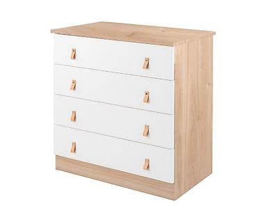 stilski namestaj djordjevic katalog: KikkaBoo Drvena komoda Elon wood – elegantna i praktična komoda za — 1