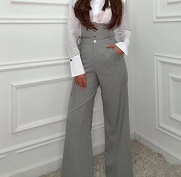 Beauty & Care: 🔥Visokostručni ženski pantalone sa širokim nogavicama
✅2350 din — 6