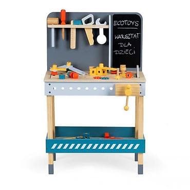 DRVENA RADIONICA SA ALATOM – 47 elemenata Brend: ECO TOYS Šifra