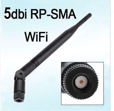 bluetooth slusalice za devojcice: 2.4GHZ 5 dBi WIFI Antena WLAN RP-SMA ženski konektor Nova ne — 1