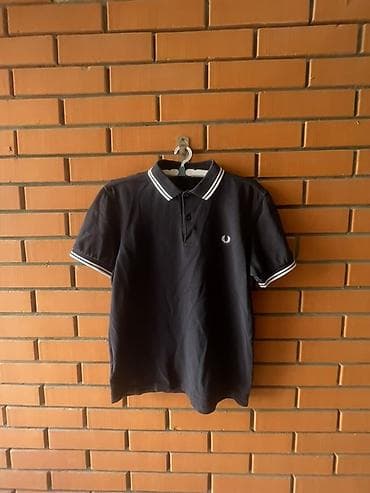 Men's T-shirt Fred Perry, bоја - Tamnoplava