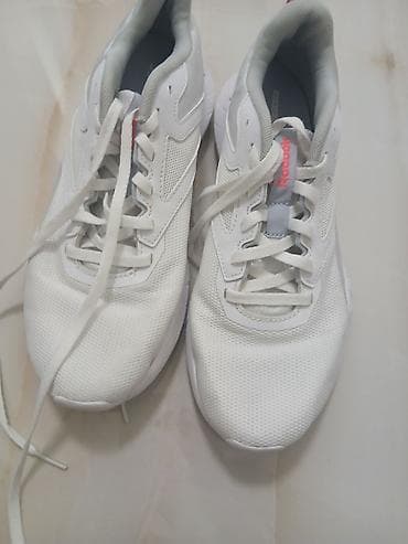 bele ravne sandale: Reebok patike za trčanje/trening - Model: Reebok (logotip na jezičku — 1