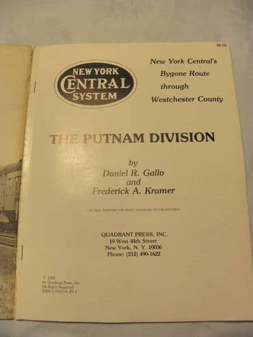stripovi online: Knjiga:The Putnam Division(knjiga o zeleznici), New York Central — 2