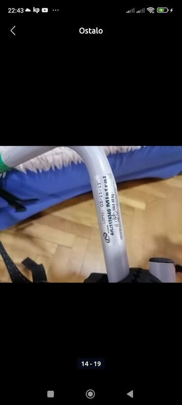 crni triko za devojcice: Nosac za bicikla tri na gepek vratima(Hedzbek). Nosac je kao nov. ja — 9