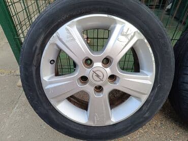 mobilna klima za auto: Alu felne Opel Meriva 15 raspon rupa 5X110mm,centralna rupa — 7