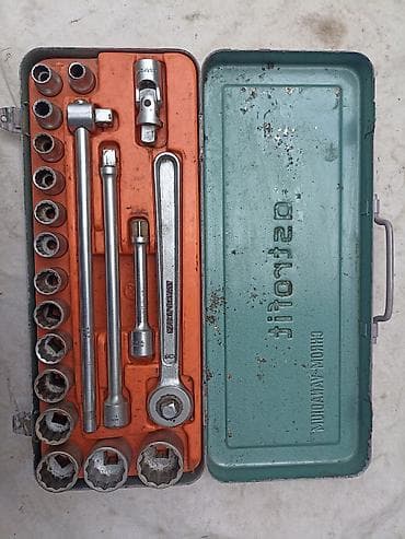 Gedore sa slike,u dobrom stanju, sve kao na slici,komplet od 10 mm do