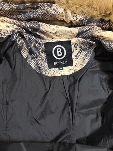 zenske zimske kozne jakne sa krznom: Bogner, M, Perje — 2