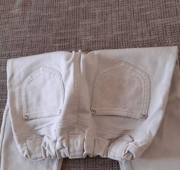 Trousers: 110-116, color - White — 2