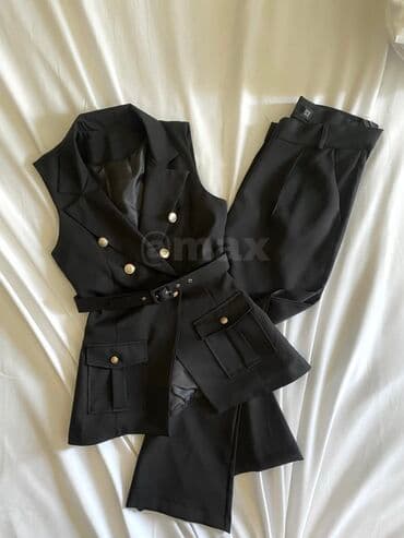 komplet pantalone i prsluk: 🫶🏻New,,Boss Lady’’Suit🫶🏻Velicine:38-40-42-44 Duzina Pantalona 105 cm — 1