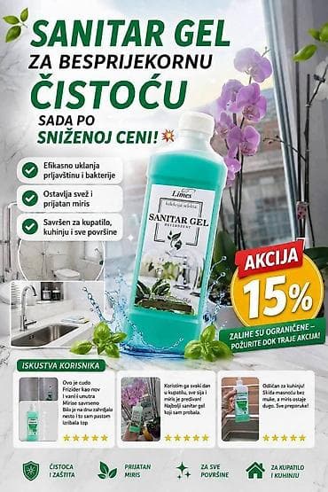 sve za kucu: Sa Limes proizvodima ove probleme nemate Mislite o sebi i svojoj — 5