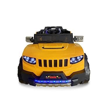 džip na akumulator: Džip na baterije Iznik 12V RC – žuti Električni džip za decu sa 12V — 5