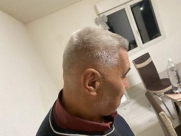 masaza i depilacija za muskarce: Muško šišanje i barber usluge – moderni fade i kratke frizure KUCNI — 4
