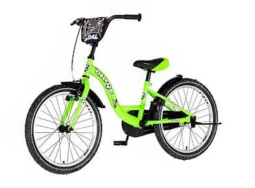 zagor i ciko: Bicikl kids Visitor Goal 20" 10" V-brake + kontra (115–135 cm) – neon — 5