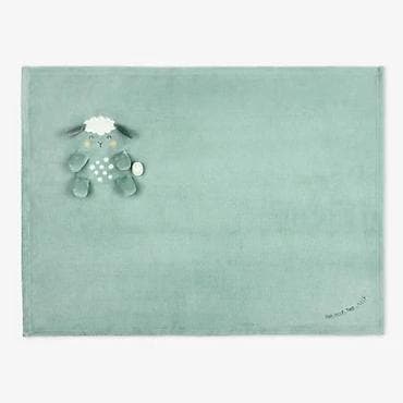 kalup za stampani beton: KIKKA BOO – Kikkaboo bebi ćebence sa 3D vezom 75x100 “Sleepy Sheep” — 3