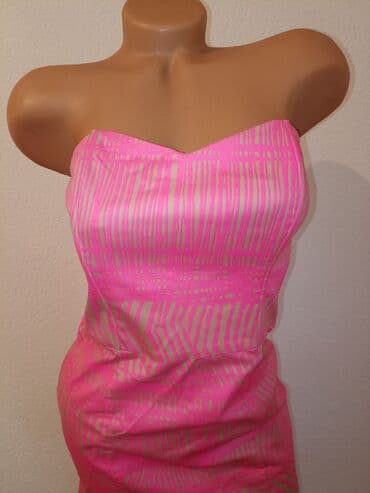 H&M S (EU 36), bоја - Roze, Koktel, klub, Top (bez rukava) — 3