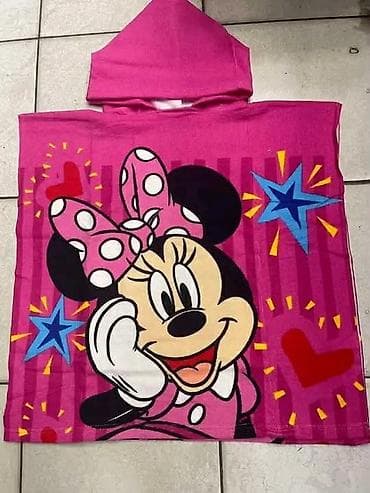 stitch cebe sa kapuljacom: Dečiji pončo peškir sa kapuljačom - Model: pončo kroj sa kapuljačom — 6