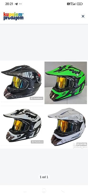 porsche modeli: Kros/Enduro integralne kacige – više modela i dezena ZA CENE PITATI - — 7