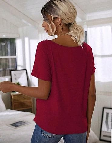 Men's Clothing: Tunika majica moze da pada na jedno rame,mis rukavi,sa elastinom — 2