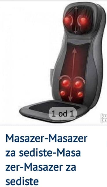 Masažer je skupo placen,par puta upotrebljen. mislim da je korektna na lalafo.rs Masažer je skupo placen,par puta upotrebljen. mislim da je korektna