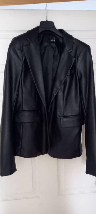 new yorker sortsevi: S, Leather, Single-colored — 6