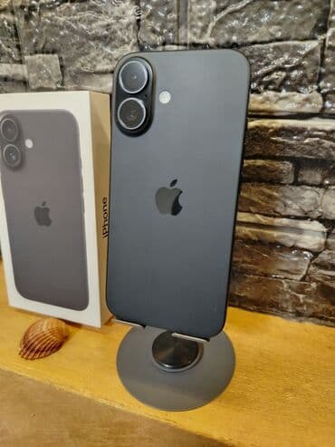 Računari, laptopovi i tableti: Apple iPhone iPhone 16, 128 GB, Crn, Face ID — 7