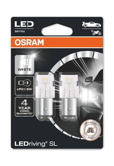 golf 5 stop svetla: LED automobilske sijalice OSRAM LEDriving SL P21/5W White 7528DWP-02B — 1