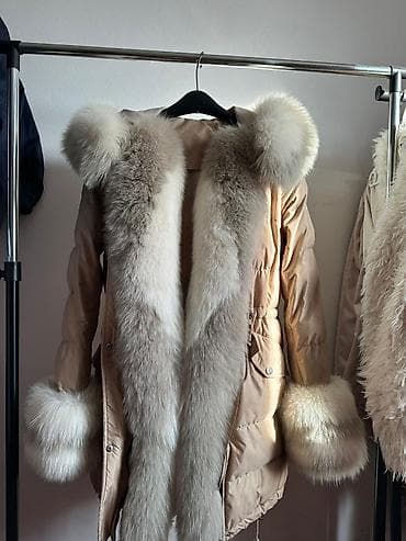 new yorker sako: Ženska parka pravo krzno - Model: duža zimska parka sa kapuljačom - — 1