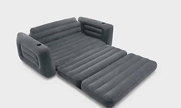 lesnina komode i vitrine: 66552 Sofa na izvlačenje 203 cm x 231cm x 66cm Ova luksuzna siva — 2
