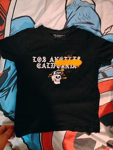 Paketi dečije odeće: Dečiji letnji komplet u perfektnom stanju vel 128. Cena za sva tri — 5