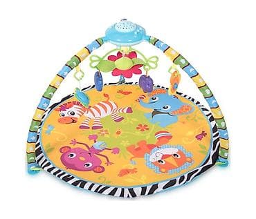trambolina cena: LORELLI Podloga za igru Play Gym sa projektorom (83x83 cm) - Brend — 1