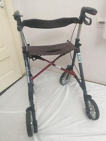 hodalica za stare: Nemacka aluminijumska hodalica-setalica, sa 4 tocka, ELAN CLASSIC — 9