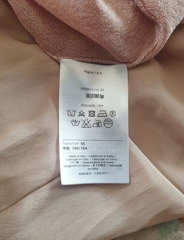leprsave haljine dugih rukava: Valentino XS (EU 34), bоја - Roze, Večernji, maturski, Dugih rukava — 3