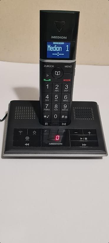 TV i video: ★ Bežični fiksni telefon MEDION Desing DECT MD 82144 sa bazom i — 2