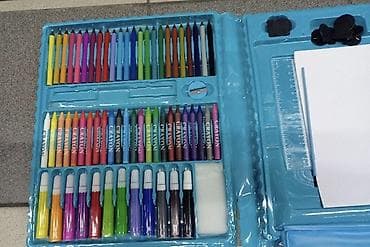 Sweatpants: Veliki komplet za crtanje i slikanje za decu – preklopna kofer–radna — 3