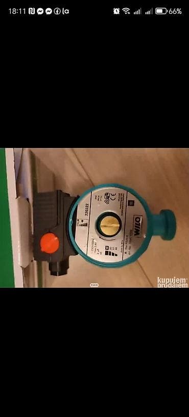 Nameštaj: Wilo Star-RS 25/6 cirkulaciona pumpa za grejanje - Model: Star-RS — 6